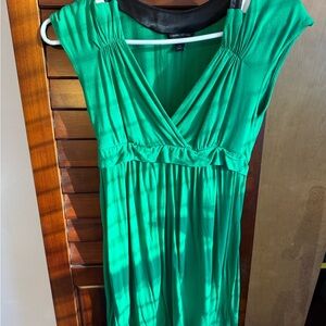 Banana Republic Vibrant Green Dress